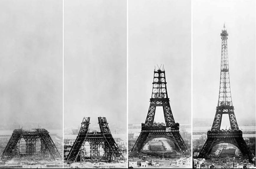 Skyscraper Museum on X: 130 years ago today, on March 31, 1889, the Eiffel  Tower opened in Paris. Engineering marvel of the 19C, at 300 m / 984 ft.,  it remained the