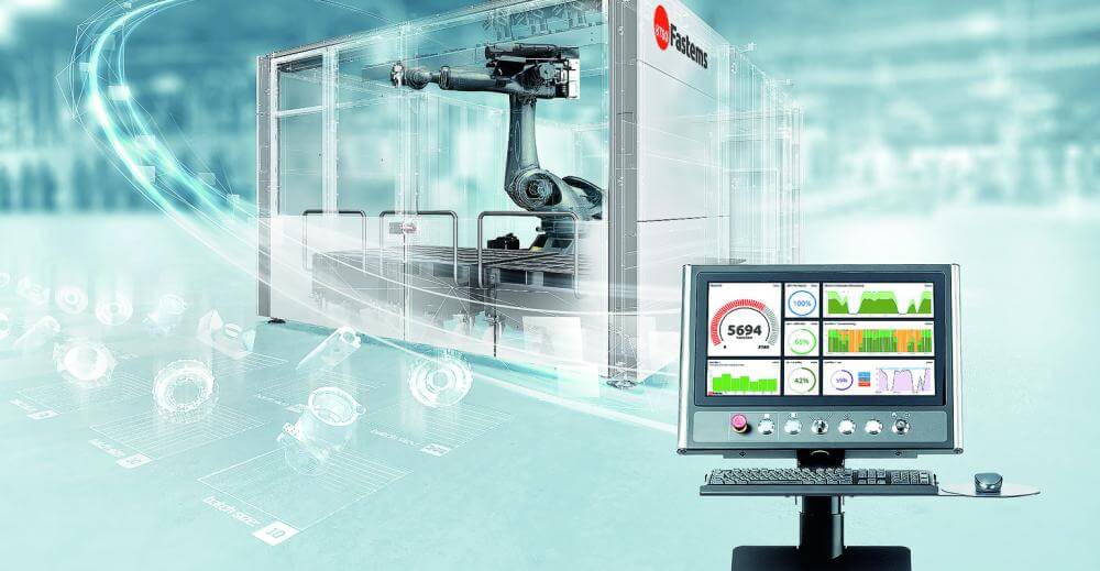 The FASTEMS RoboCell One sets new standards for adaptable and flexible machining, particularly heavy workpieces in batches of different sizes.