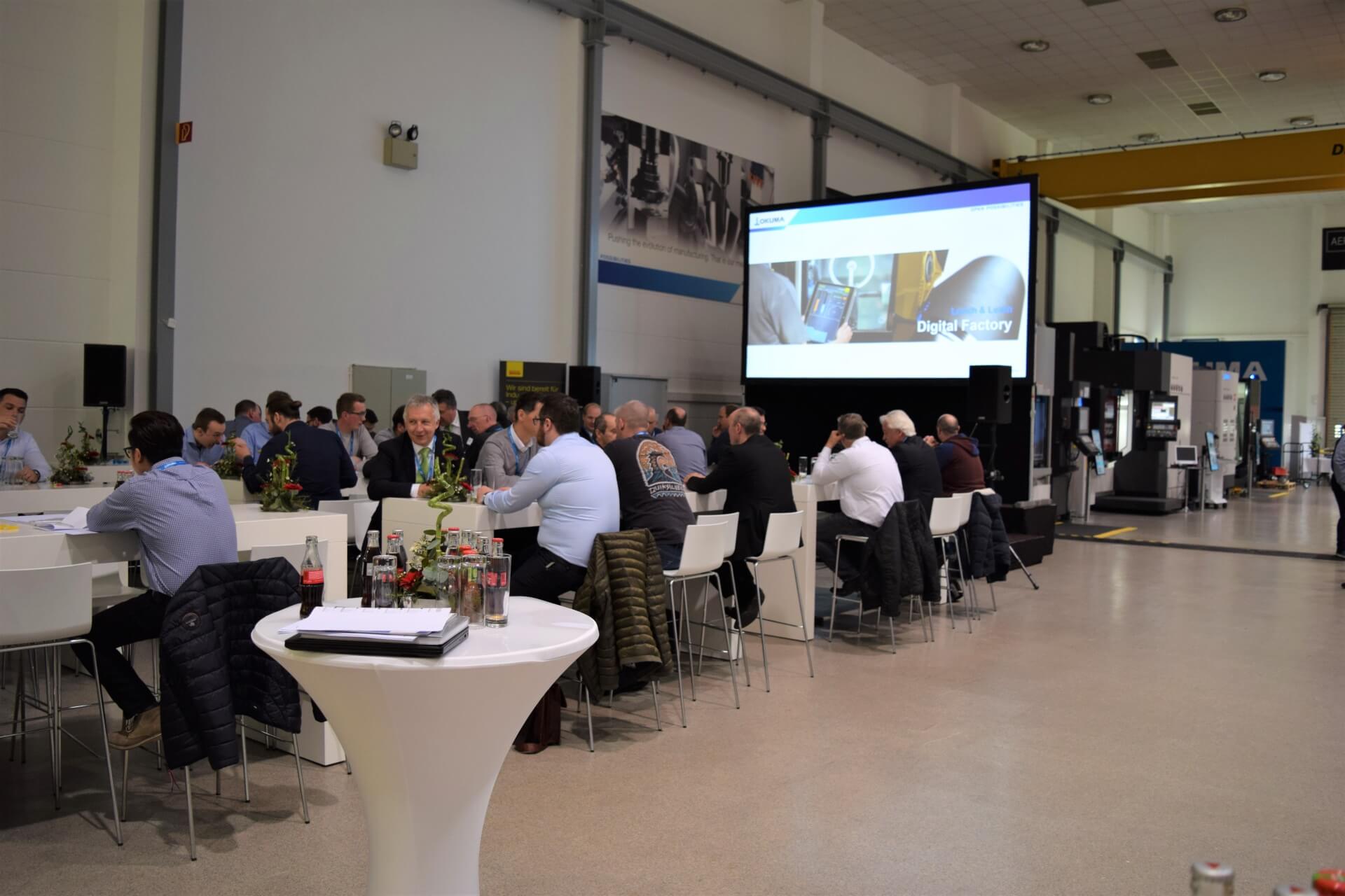 The joint event by Okuma and Sandvik Coromant was a full success. 