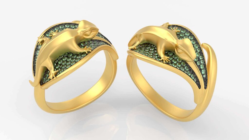 The “Geko Ring Collection,”