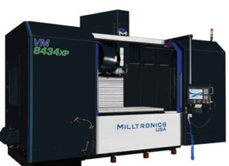 Milltronics predstavlja novi obradni centar serije XP VM8434XP