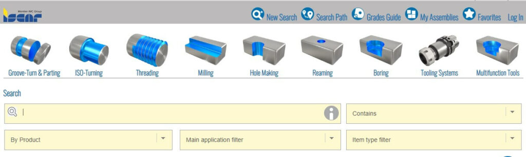 ISCAR electronic catalog