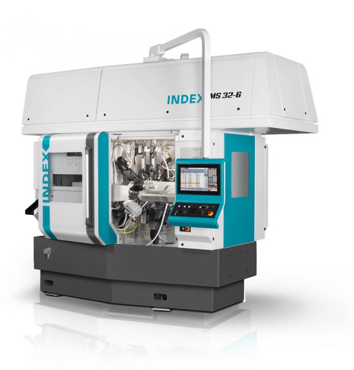 Index's MS32-6 Multi-Spindle Lathe