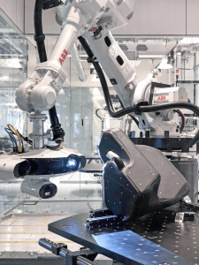 ABB’s 3D quality inspection (3DQI) robot cell 