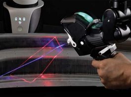 Laserski skener skenira 1,2 milijuna točaka po sekundi