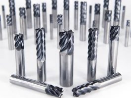 End Mill Cutting Tools Optimized for Dynamic Steel Milling