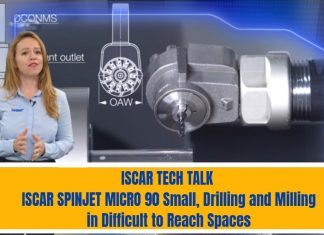 ISCAR SPINJET MICRO 90 , bušenje i glodanje na teško dostupnim mjestima