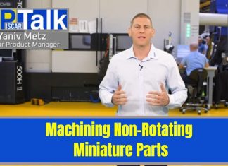 Obrada nerotirajućih minijaturnih dijelova