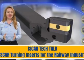 ISCAR Turning Inserts for the Railway Industry