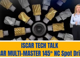 ISCAR TECH TALK – ISCAR MULTI-MASTER 145° NC Spot Drills