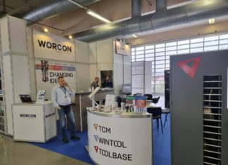 Ekipa Worcon platforme na Međunarodnom industrijskom sajmu u Celju